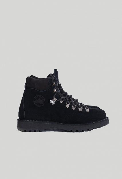 Diemme Roccia Vet Black Suede Shearling